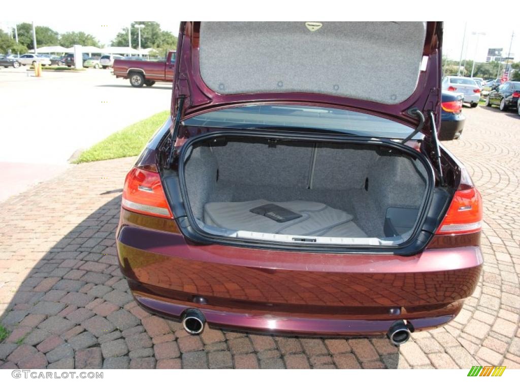 2007 3 Series 335i Coupe - Barbera Red Metallic / Grey photo #11