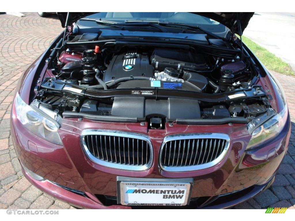 2007 3 Series 335i Coupe - Barbera Red Metallic / Grey photo #19