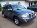 2007 Bluestone Metallic Toyota Highlander   photo #3