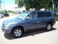 2007 Bluestone Metallic Toyota Highlander   photo #8