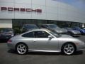 2003 Arctic Silver Metallic Porsche 911 Carrera Coupe  photo #6