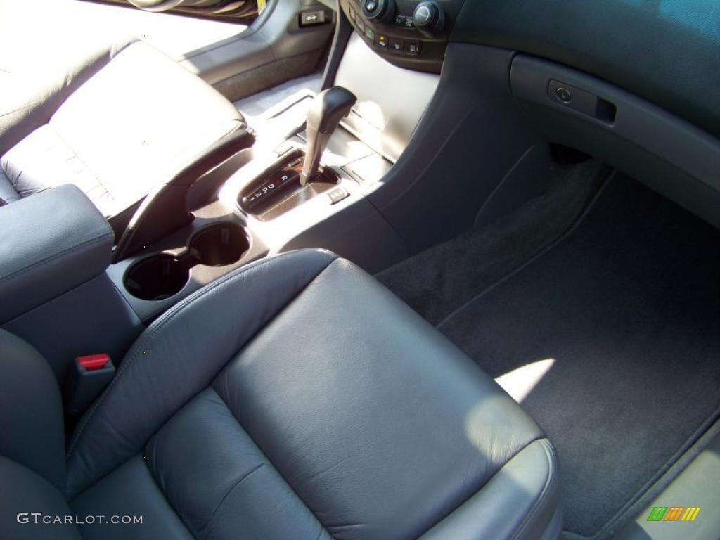 2007 Accord EX-L V6 Sedan - Royal Blue Pearl / Gray photo #11