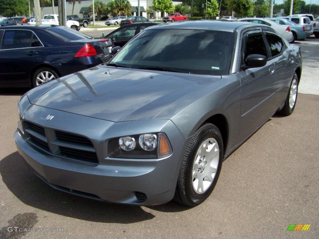 2006 Charger SE - Magnesium Pearlcoat / Dark Slate Gray/Light Graystone photo #1