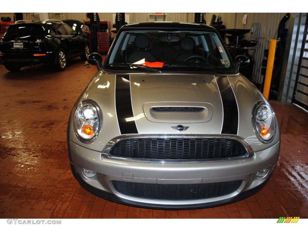 2007 Cooper S Hardtop - Sparkling Silver Metallic / Carbon Black/Black photo #2