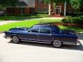 1979 Midnight Blue Moondust Metallic Lincoln Continental Collectors Series 4 Door Sedan  photo #13