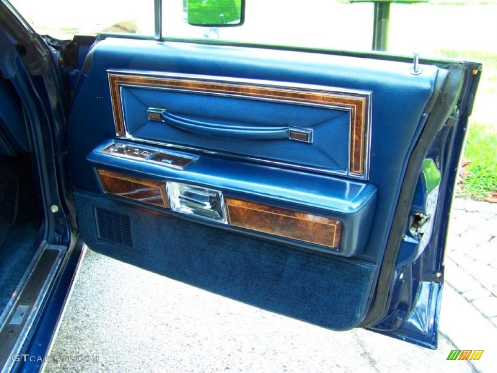 1979 Continental Collectors Series 4 Door Sedan - Midnight Blue Moondust Metallic / Midnight Blue photo #40