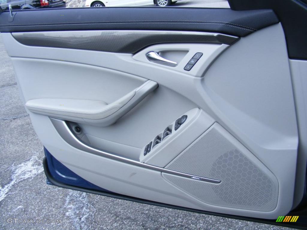 2009 CTS 4 AWD Sedan - Blue Diamond Tri-Coat / Light Titanium/Ebony photo #25
