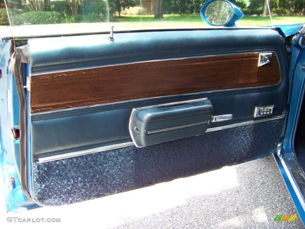 1971 Cutlass Supreme SX Convertible - Medium Blue / Dark Blue photo #19
