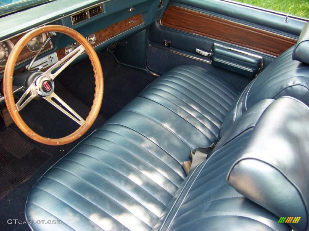 1971 Cutlass Supreme SX Convertible - Medium Blue / Dark Blue photo #21