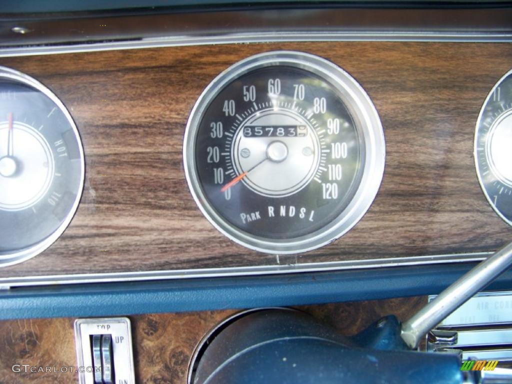 1971 Cutlass Supreme SX Convertible - Medium Blue / Dark Blue photo #24