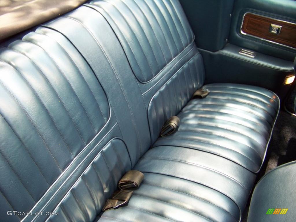 1971 Cutlass Supreme SX Convertible - Medium Blue / Dark Blue photo #39