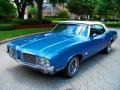 Medium Blue - Cutlass Supreme SX Convertible Photo No. 44