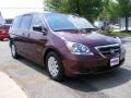 2007 Dark Cherry Pearl Honda Odyssey LX  photo #7