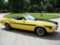 1971 Grabber Yellow Ford Mustang Convertible  photo #10