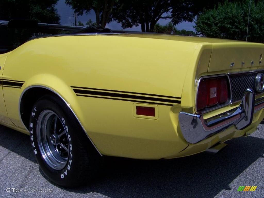 1971 Mustang Convertible - Grabber Yellow / Black photo #15