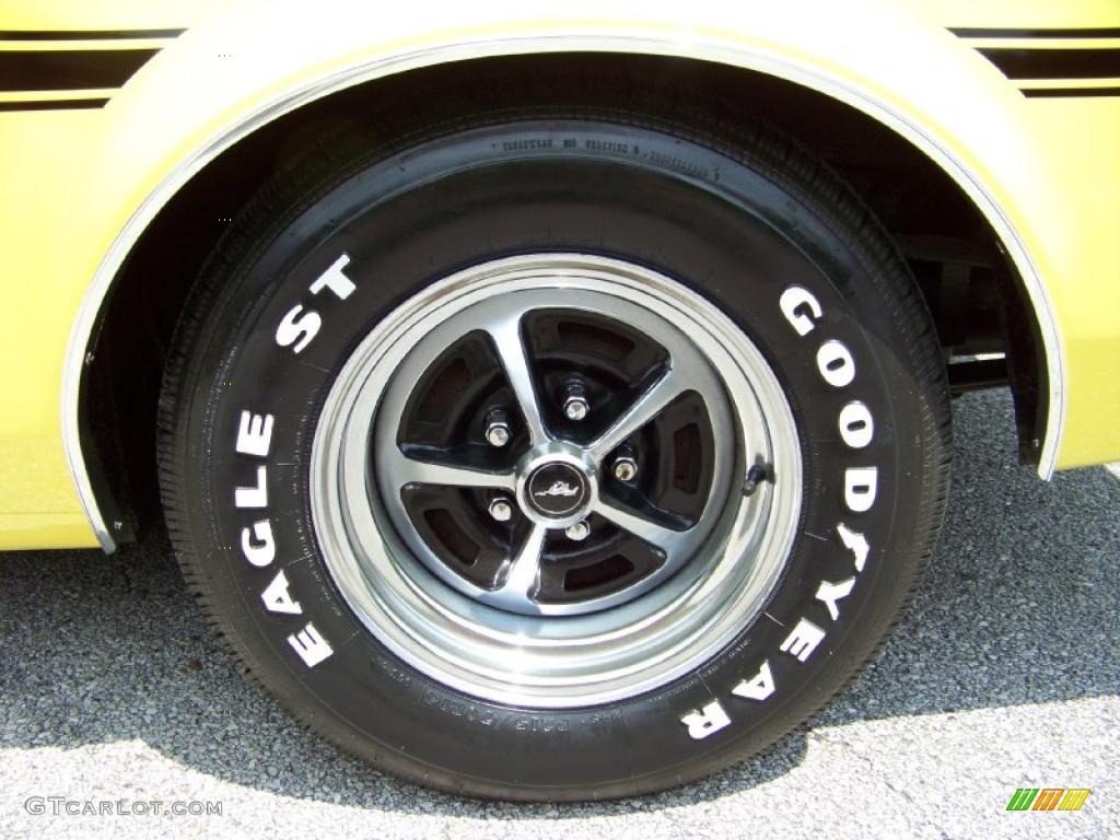 1971 Mustang Convertible - Grabber Yellow / Black photo #19