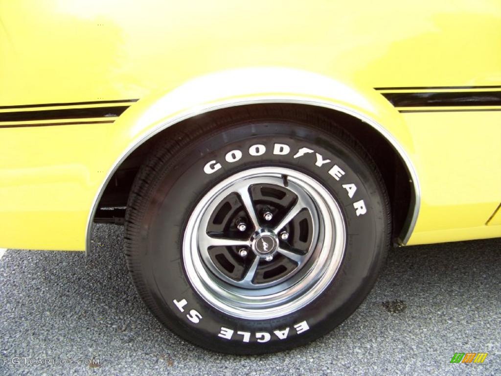 1971 Mustang Convertible - Grabber Yellow / Black photo #21