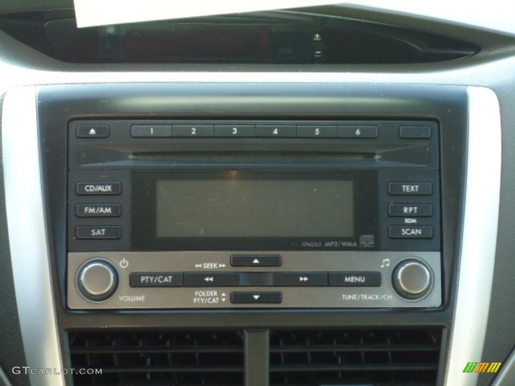 2009 Forester 2.5 X - Newport Blue Pearl / Platinum photo #9