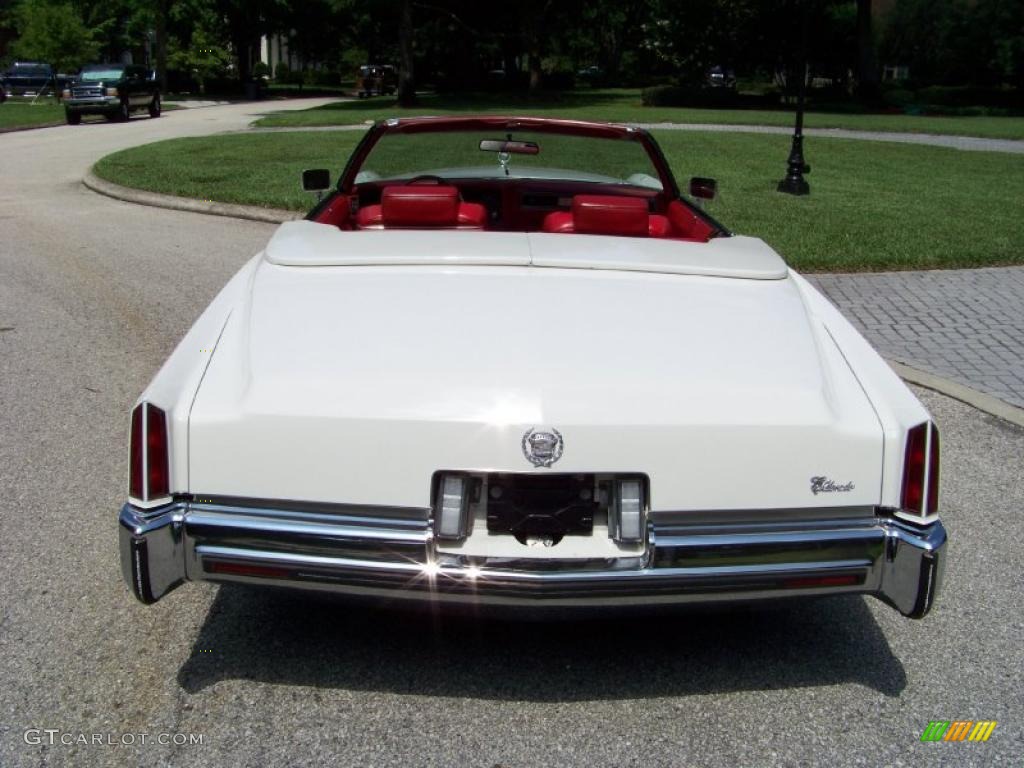 Cotillion White 1973 Cadillac Eldorado Indianapolis 500 Official Pace Car Replica Convertible Exterior Photo #32409859