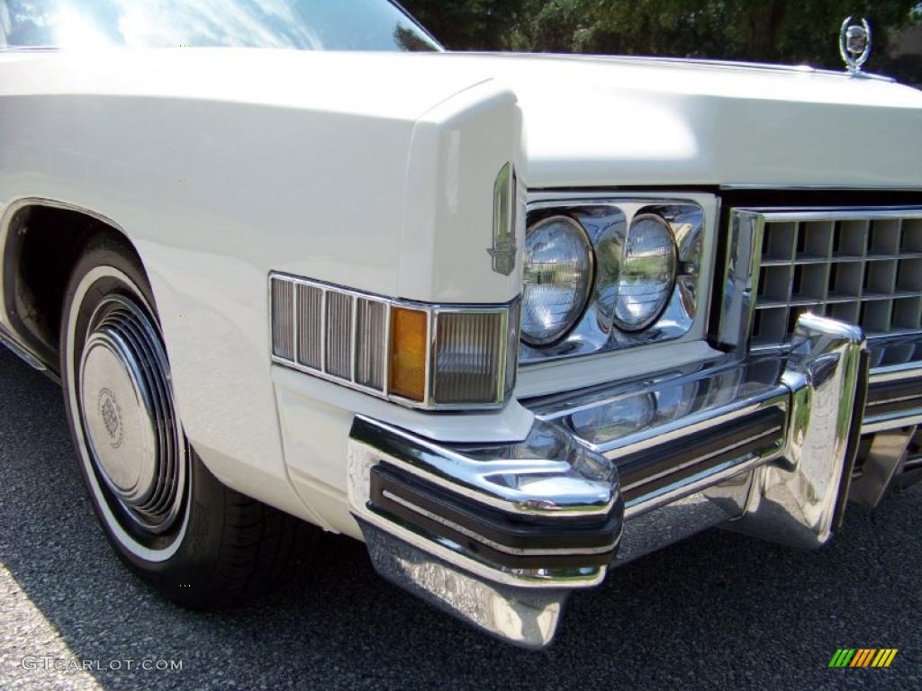 1973 Eldorado Indianapolis 500 Official Pace Car Replica Convertible - Cotillion White / Red photo #15