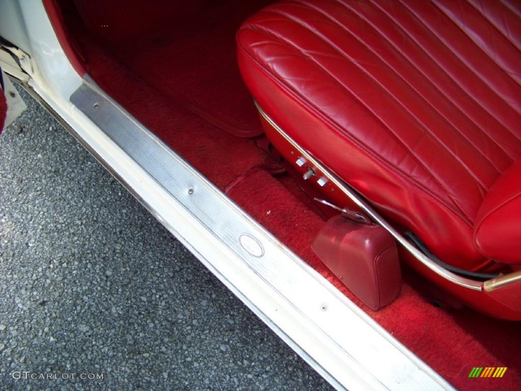 Red Interior 1973 Cadillac Eldorado Indianapolis 500 Official Pace Car Replica Convertible Photo #32410287