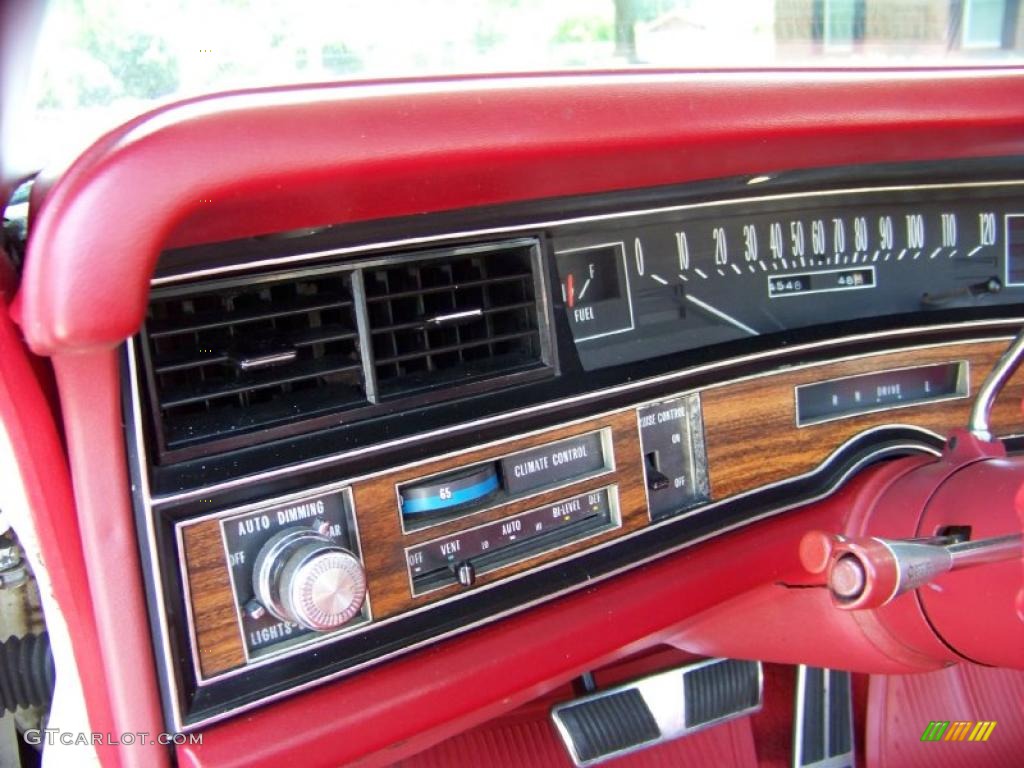 1973 Cadillac Eldorado Indianapolis 500 Official Pace Car Replica Convertible Gauges Photo #32410319