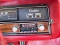 1973 Cadillac Eldorado Red Interior Controls Photo