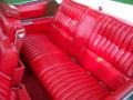 Rear Seat of 1973 Eldorado Indianapolis 500 Official Pace Car Replica Convertible