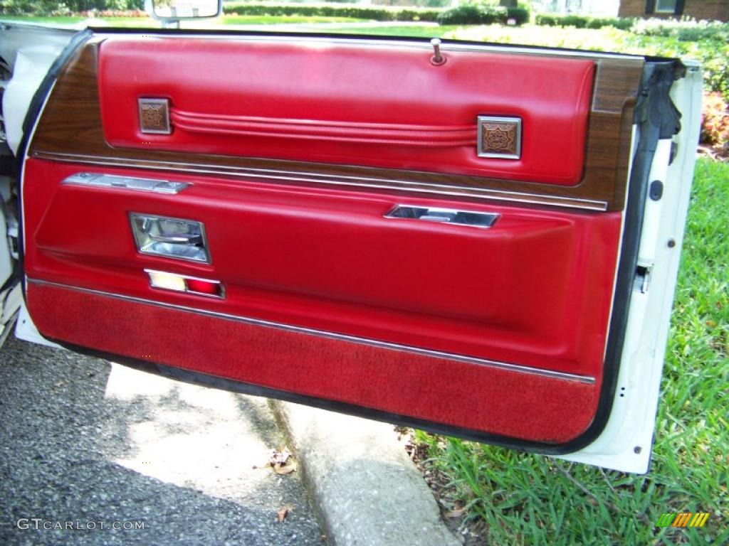 1973 Cadillac Eldorado Indianapolis 500 Official Pace Car Replica Convertible Door Panel Photos