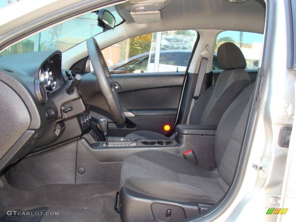 2008 G6 Value Leader Sedan - Liquid Silver Metallic / Ebony Black photo #9