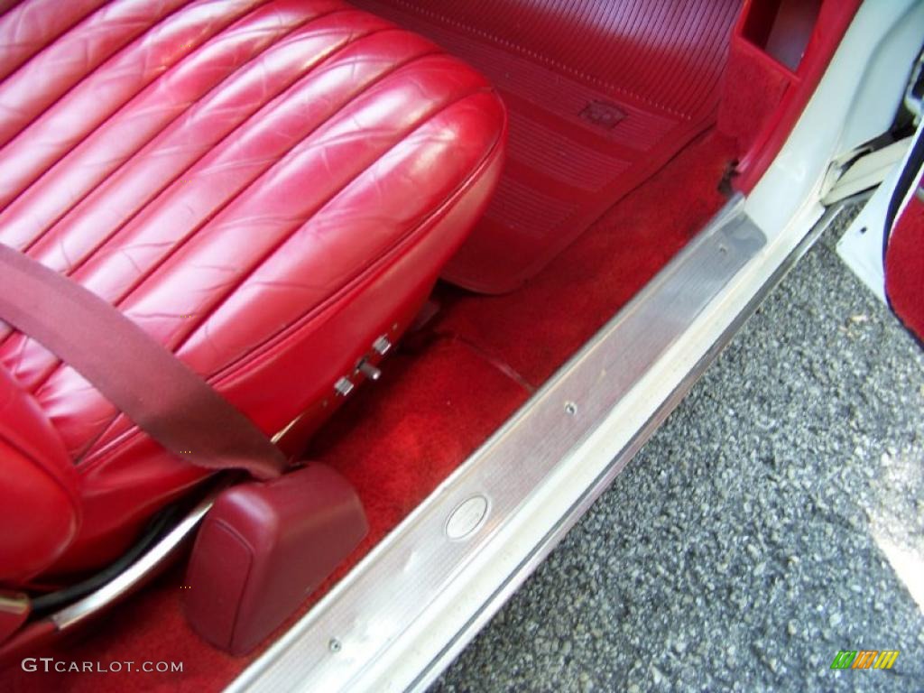1973 Eldorado Indianapolis 500 Official Pace Car Replica Convertible - Cotillion White / Red photo #47