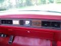 1973 Cadillac Eldorado Red Interior Dashboard Photo