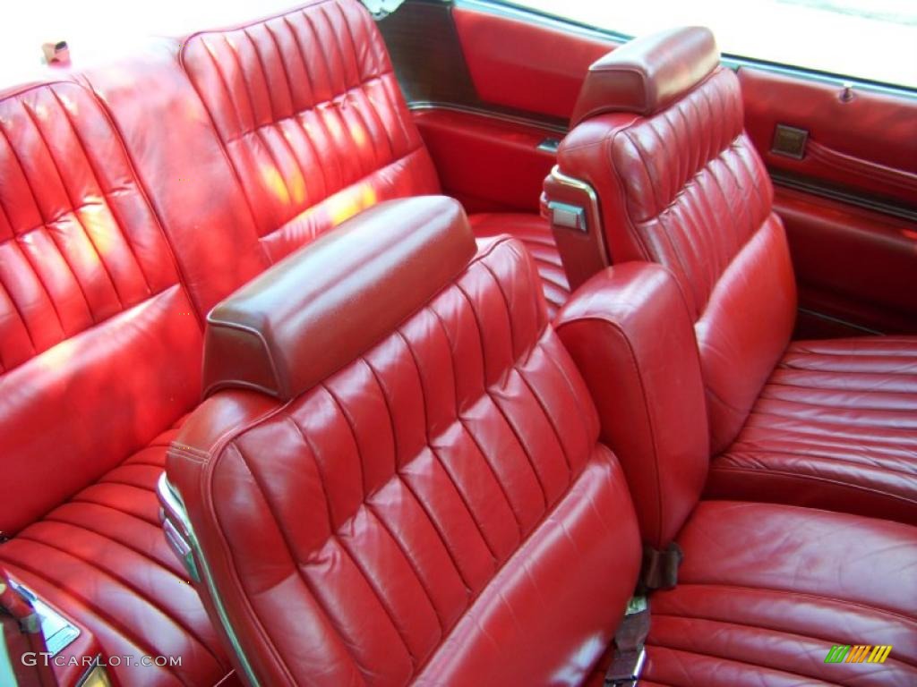 1973 Eldorado Indianapolis 500 Official Pace Car Replica Convertible - Cotillion White / Red photo #51