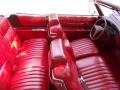 1973 Cadillac Eldorado Red Interior Prime Interior Photo