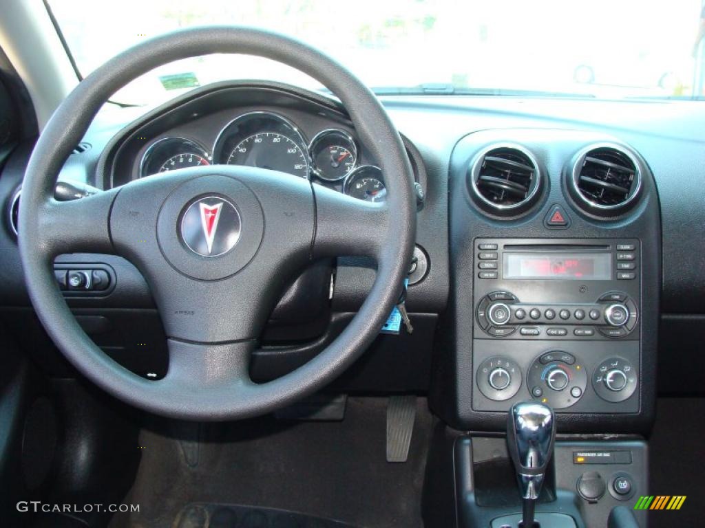 2008 G6 Value Leader Sedan - Liquid Silver Metallic / Ebony Black photo #16