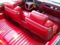 Red Front Seat Photo for 1973 Cadillac Eldorado #32410691