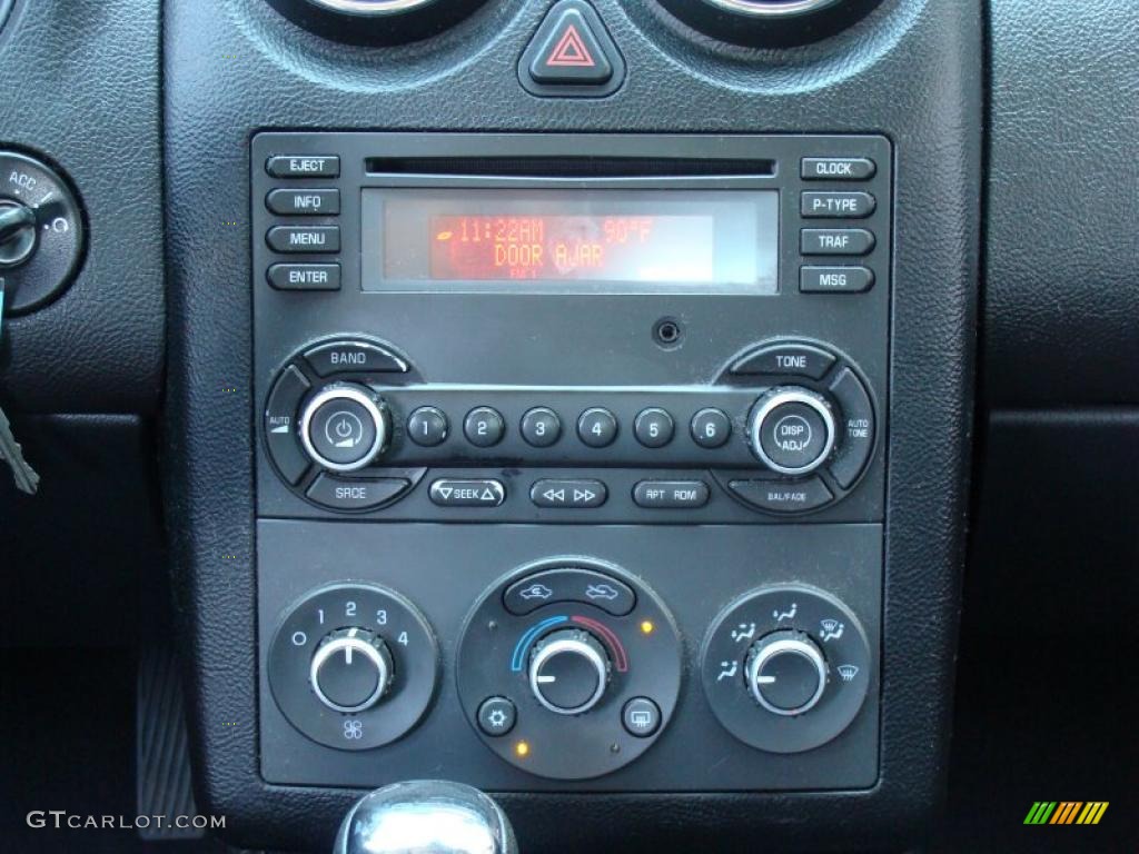 2008 G6 Value Leader Sedan - Liquid Silver Metallic / Ebony Black photo #17