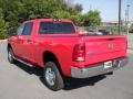 2010 Flame Red Dodge Ram 2500 Big Horn Edition Crew Cab 4x4  photo #2