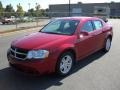 2010 Inferno Red Crystal Pearl Dodge Avenger Express  photo #1