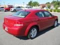 2010 Inferno Red Crystal Pearl Dodge Avenger Express  photo #4