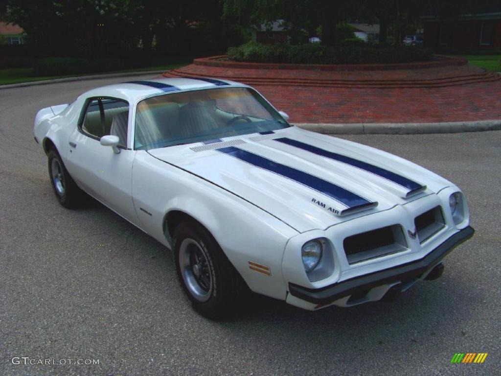 1974 Firebird Formula 400 - Cameo White / White photo #2