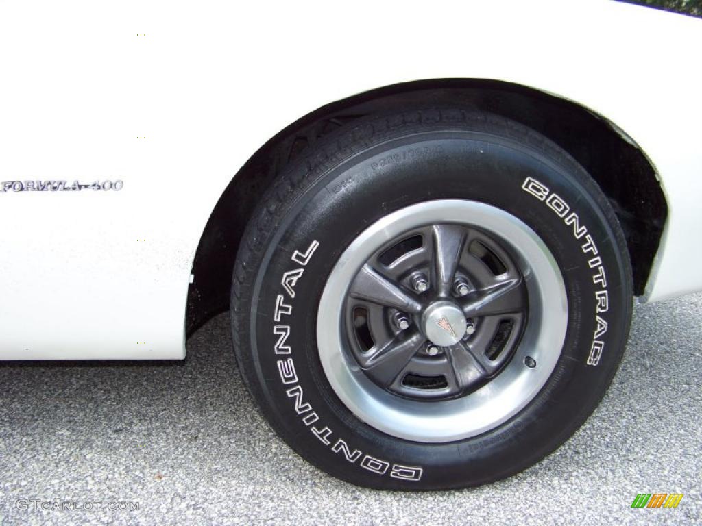 1974 Firebird Formula 400 - Cameo White / White photo #14