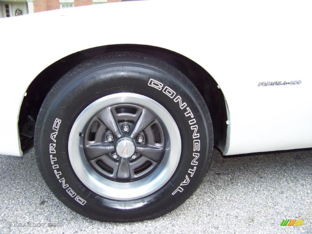1974 Firebird Formula 400 - Cameo White / White photo #18