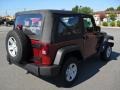 2010 Red Rock Crystal Pearl Jeep Wrangler Sport 4x4  photo #4