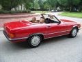 1985 Signal Red Mercedes-Benz SL Class 380 SL Roadster  photo #6