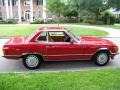 1985 Signal Red Mercedes-Benz SL Class 380 SL Roadster  photo #45