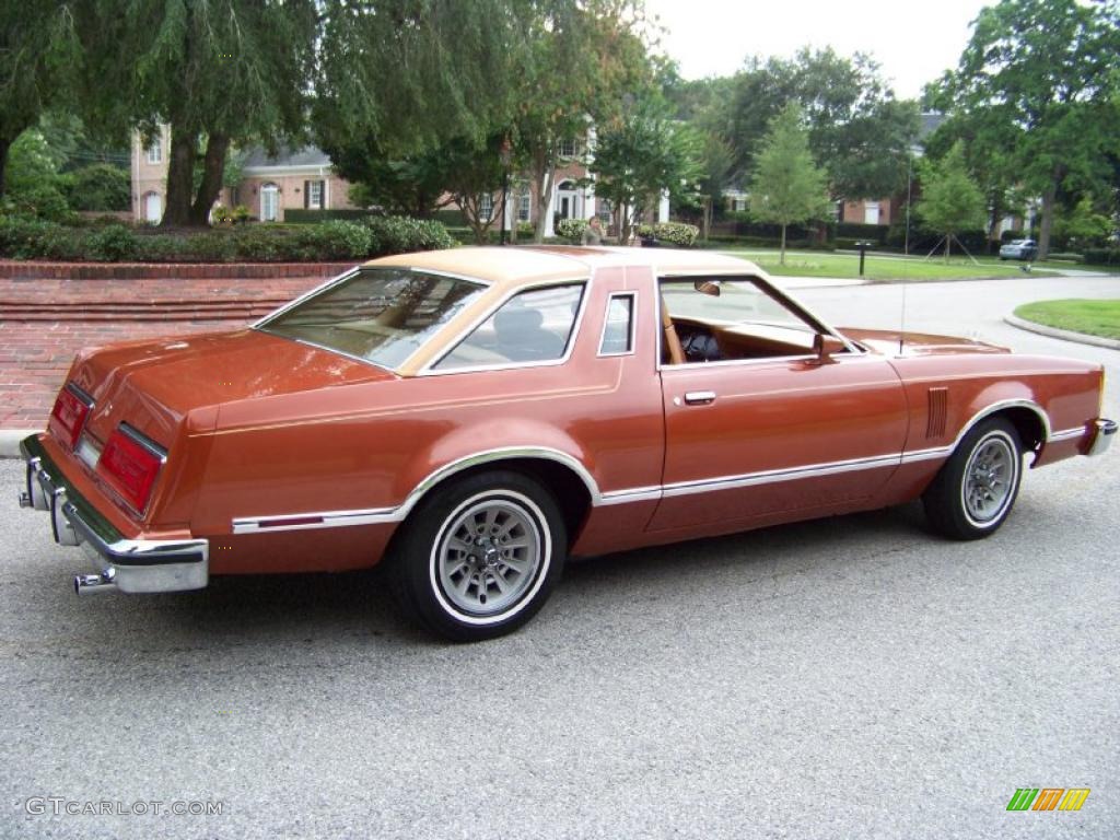 1979 Thunderbird 2 Door Coupe - Dark Orange / Tan photo #6