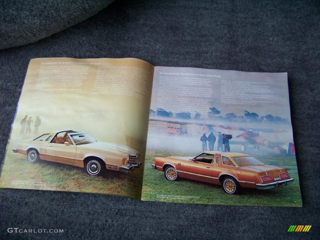 1979 Thunderbird 2 Door Coupe - Dark Orange / Tan photo #43
