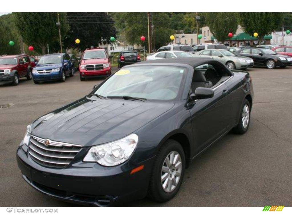 2008 Sebring LX Convertible - Modern Blue Pearl / Dark Slate Gray/Light Slate Gray photo #1