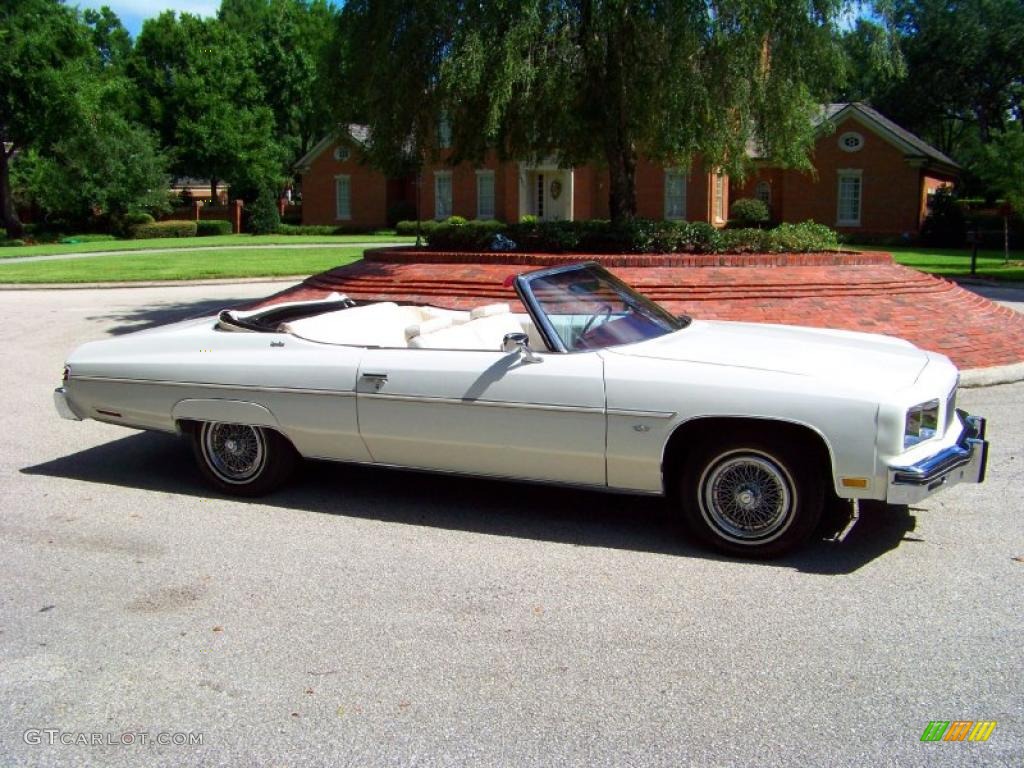 1975 Caprice Classic Convertible - Black / White photo #6